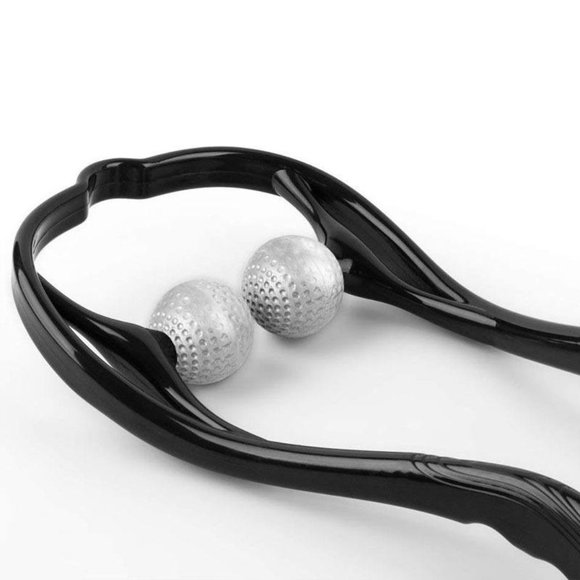 Neck and Shoulder Therapeutic Dual Point Self Massage Tool - Picture 3 of 15